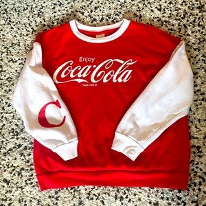 Coca Cola themed Sweatshirt